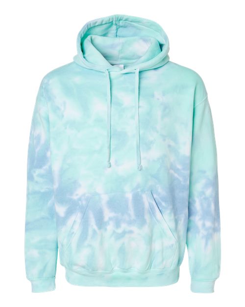 Colortone Unisex Tie-Dyed Hooded Sweatshirt 8777 - Slushy