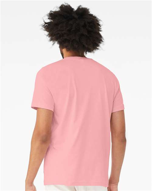 BELLA + CANVAS Unisex Jersey V-Neck Tee 3005 - Pink