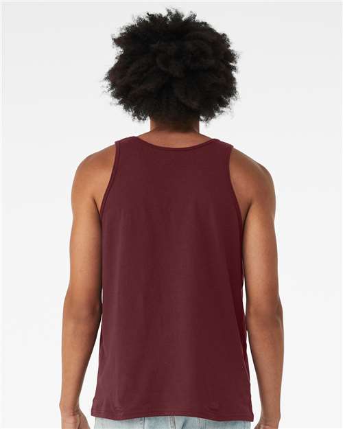 BELLA + CANVAS Jersey Tank 3480 - Maroon