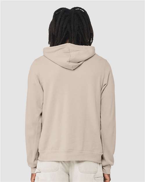BELLA + CANVAS Unisex Sponge Fleece Hoodie Sweatshirt 3719 - Heather Dust