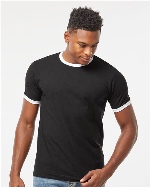 Tultex Unisex Fine Jersey Ringer T-Shirt 246