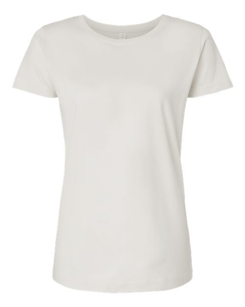 LAT Women's Fine Jersey Tee 3516 - Porcelain
