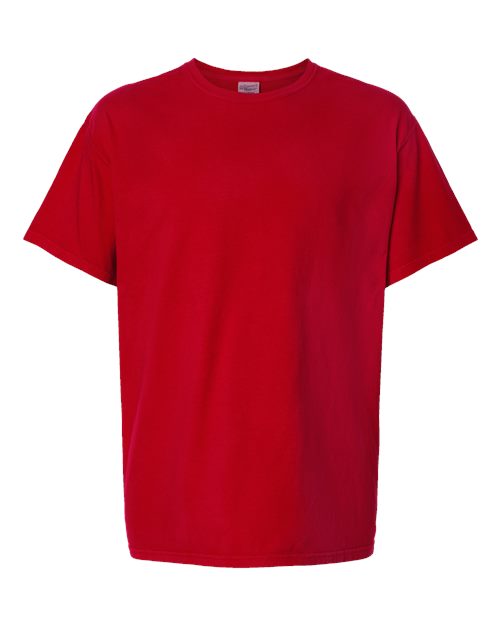 ComfortWash by Hanes Men's Garment-Dyed T-Shirt GDH100 - Athletic Red