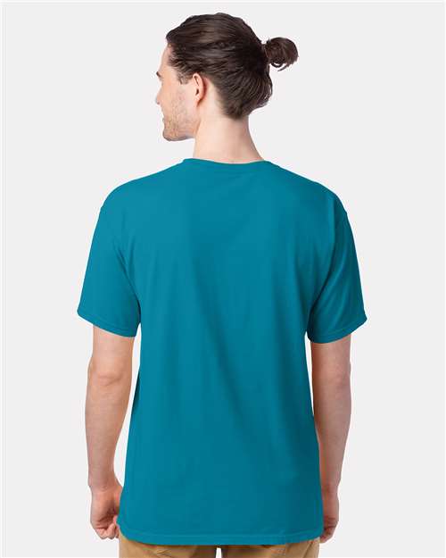 ComfortWash by Hanes Men's Garment-Dyed T-Shirt GDH100 - Ocean Depths