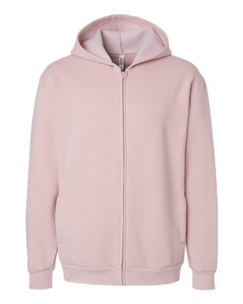 American Apparel Unisex ReFlex Fleece Full-Zip Hoodie Sweatshirt RF497