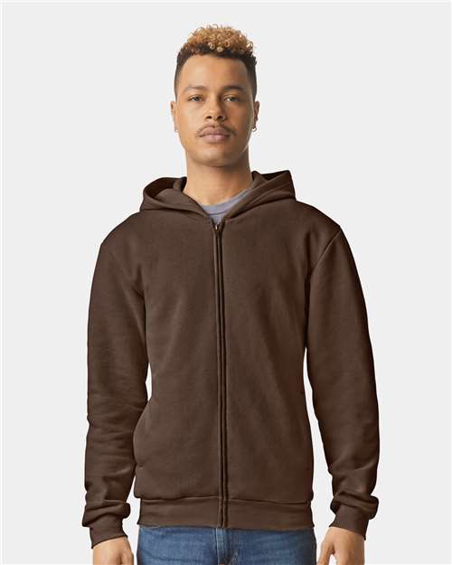 American Apparel Unisex ReFlex Fleece Full-Zip Hoodie Sweatshirt RF497