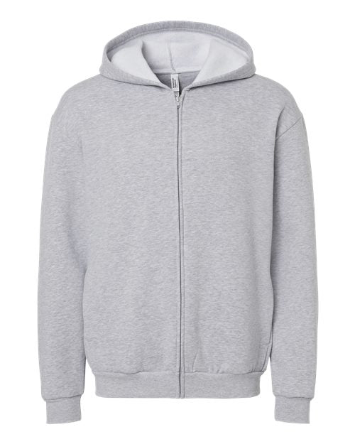 American Apparel Unisex ReFlex Fleece Full-Zip Hoodie Sweatshirt RF497