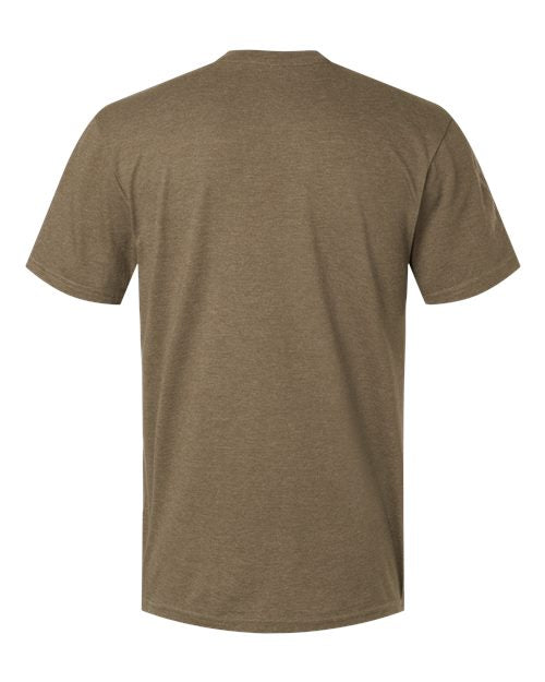 American Apparel Unisex CVC Henley Tee 2004CVC