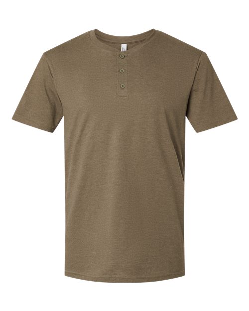 American Apparel Unisex CVC Henley Tee 2004CVC