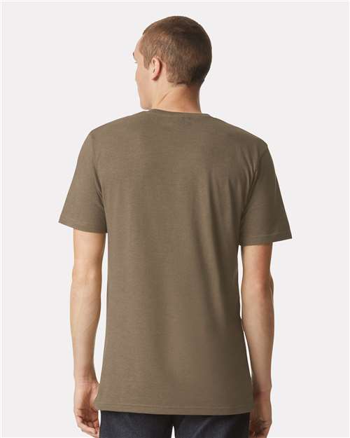 American Apparel Unisex CVC Henley Tee 2004CVC