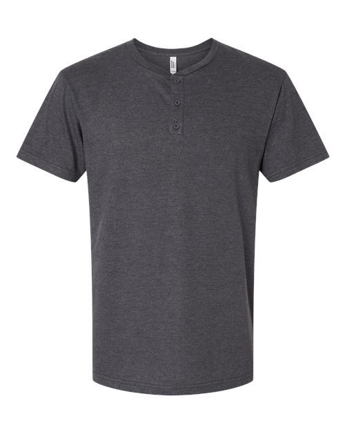American Apparel Unisex CVC Henley Tee 2004CVC