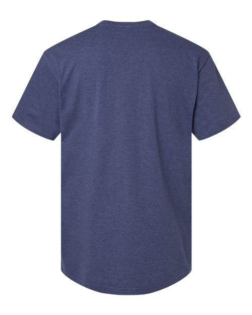 American Apparel Unisex CVC Henley Tee 2004CVC