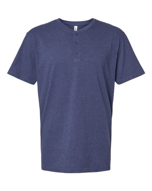 American Apparel Unisex CVC Henley Tee 2004CVC