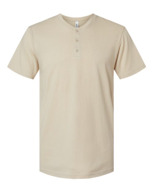American Apparel Unisex CVC Henley Tee 2004CVC