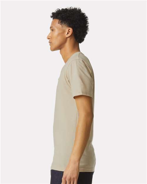 American Apparel Unisex CVC Henley Tee 2004CVC