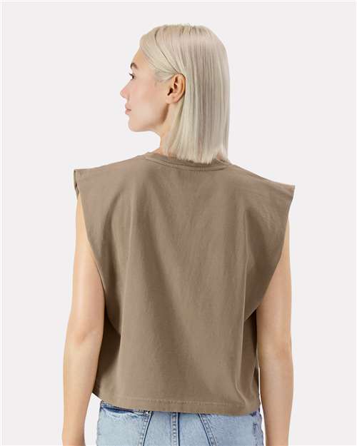 American Apparel Women's Garment-Dyed Heavyweight Muscle Tee 307GD