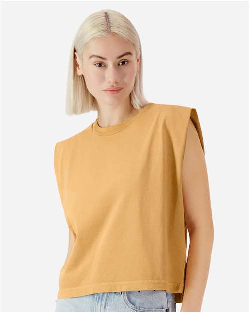 American Apparel Women's Garment-Dyed Heavyweight Muscle Tee 307GD