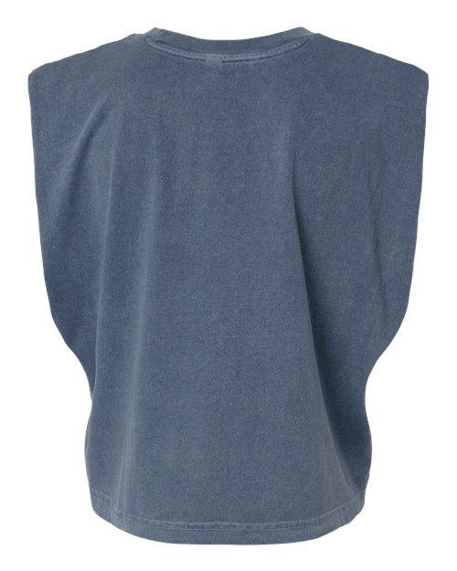 American Apparel Women's Garment-Dyed Heavyweight Muscle Tee 307GD