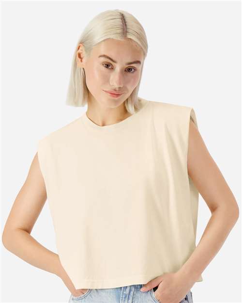 American Apparel Women's Garment-Dyed Heavyweight Muscle Tee 307GD