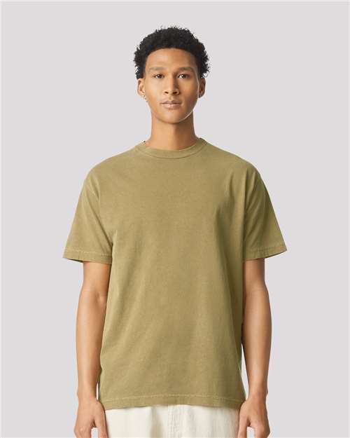 American Apparel Unisex Garment-Dyed Heavyweight Cotton Tee 1301GD