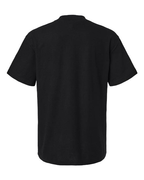 American Apparel Unisex Pique Mockneck Tee 1PQ