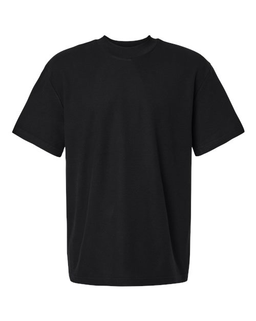 American Apparel Unisex Pique Mockneck Tee 1PQ