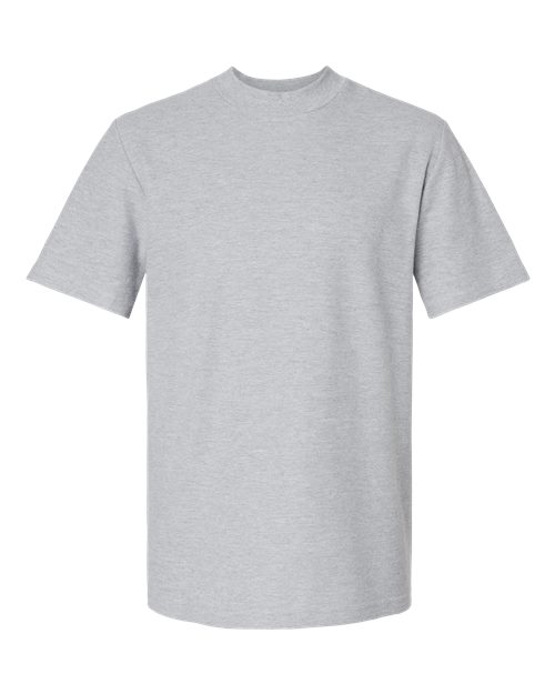 American Apparel Unisex Pique Mockneck Tee 1PQ