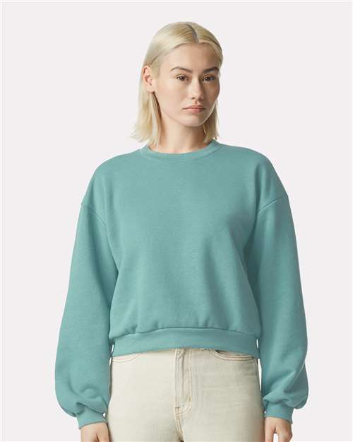 American Apparel Women's ReFlex Fleece Crewneck Sweatshirt RF494