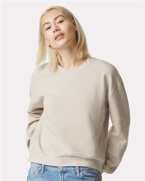 American Apparel Women's ReFlex Fleece Crewneck Sweatshirt RF494