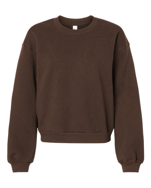 American Apparel Women's ReFlex Fleece Crewneck Sweatshirt RF494
