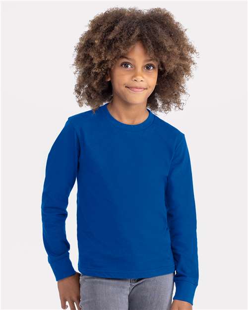 Next Level Youth Cotton Long Sleeve T-Shirt 3311