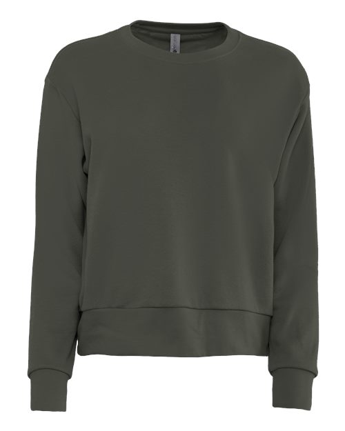 Next Level Women's Laguna Sueded Crewneck Sweatshirt 9084