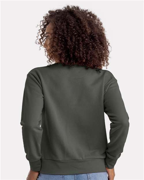 Next Level Women's Laguna Sueded Crewneck Sweatshirt 9084