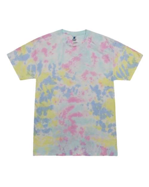 Colortone Unisex Multi-Color Tie-Dyed T-Shirt 1000 - Dharma