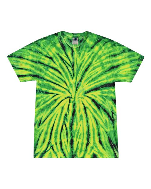 Colortone Youth Multi-Color Tie-Dyed T-Shirt 1000Y - Wild Spider