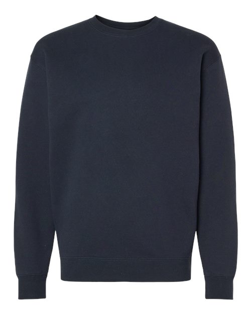 Independent Trading Co. Unisex Heavyweight Crewneck Sweatshirt IND3000 - Navy
