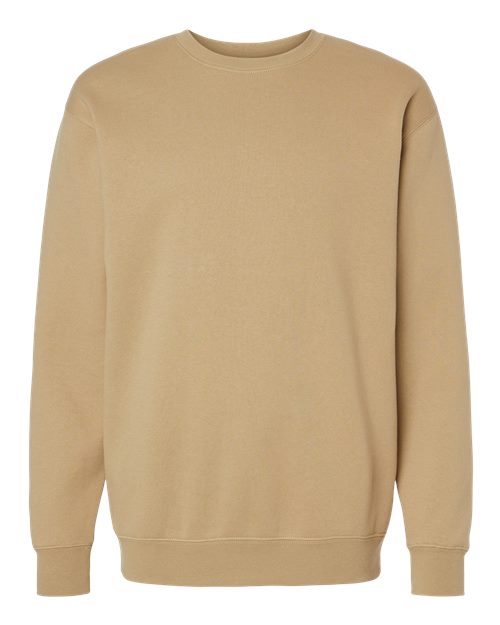 Independent Trading Co. Unisex Heavyweight Crewneck Sweatshirt IND3000 - Sandstone