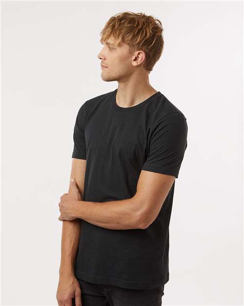 Tultex Unisex Combed CVC T-Shirt 602CVC - Heather Black