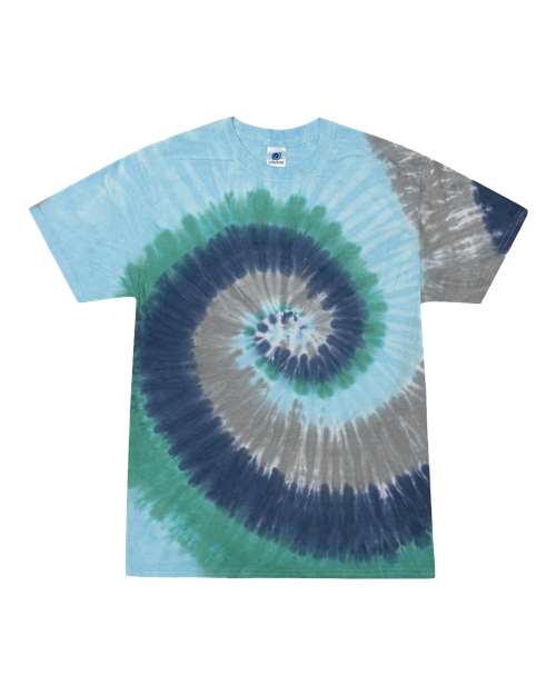 Colortone Unisex Multi-Color Tie-Dyed T-Shirt 1000 - Earth