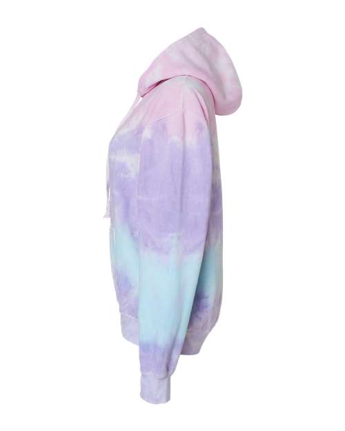 Colortone Youth Tie-Dyed Hooded Sweatshirt 8777Y - Cotton Candy
