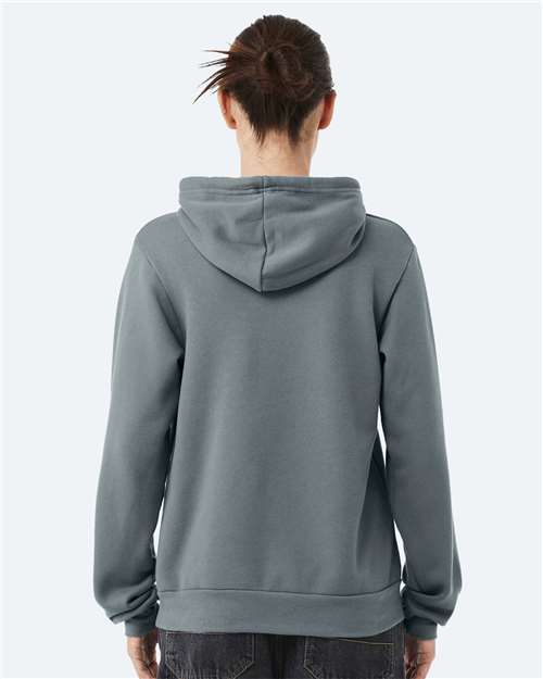 BELLA + CANVAS Unisex Sponge Fleece Hoodie Sweatshirt 3719 - Blue Storm