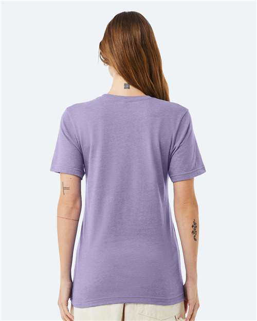 BELLA + CANVAS CVC Jersey Tee 3001CVC - Heather Dark Lavender