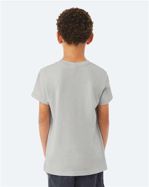 BELLA + CANVAS Youth Jersey Tee 3001Y - Solid Athletic Grey