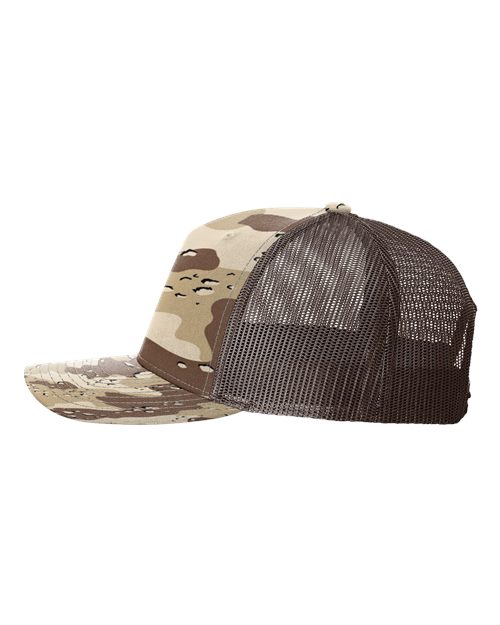Richardson Five-Panel Printed Trucker Cap 112PFP