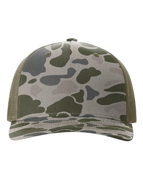 Richardson Five-Panel Printed Trucker Cap 112PFP