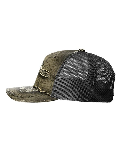 Richardson Five-Panel Printed Trucker Cap 112PFP