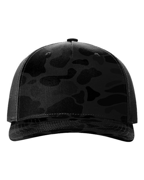 Richardson Five-Panel Printed Trucker Cap 112PFP