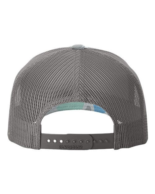 Richardson Five-Panel Printed Trucker Cap 112PFP