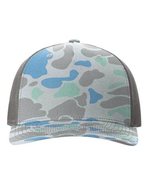 Richardson Five-Panel Printed Trucker Cap 112PFP