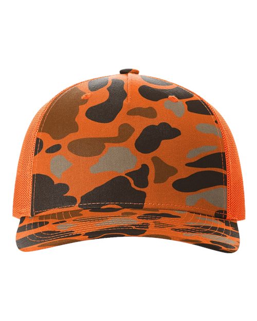 Richardson Five-Panel Printed Trucker Cap 112PFP